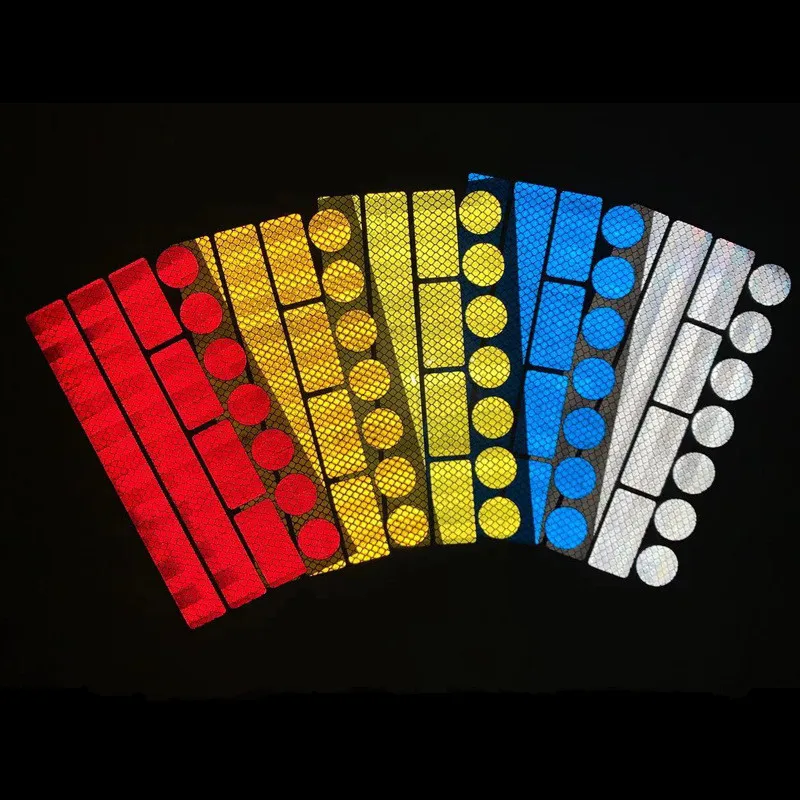 13PCS/sheet Bicycle Reflective Stickers Cycling Warning Reflector Film Decal Tape MTB Road Car Wheel Rim Night Safty Warning
13PCS/sheet Bicycle Reflective Stickers Cycling Warning Reflector Film Decal Tape MTB Road Car Wheel Rim Night Safty Warning