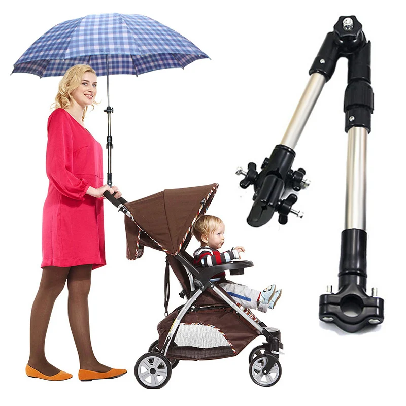 Adjustable stroller bracket, stroller accessories, umbrella stand, multi-function, wheelchair, parasol, shelf, bicycle connector
Adjustable stroller bracket, stroller accessories, umbrella stand, multi-function, wheelchair, parasol, shelf, bicycle connector