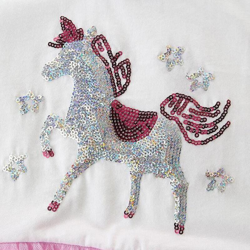 Kids Girls Princess Lace Tulle Unicorn Printing Dress Children Birthday Party Christmas Clothes Wedding Costume for 3-8 Years 
Kids Girls Princess Lace Tulle Unicorn Printing Dress Children Birthday Party Christmas Clothes Wedding Costume for 3-8 Years