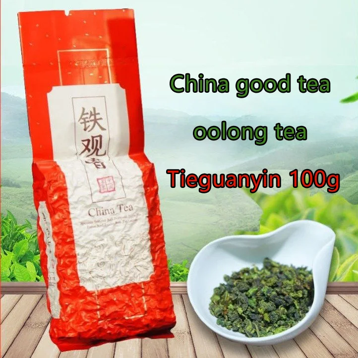 

Чай Oolong Chinese-Anxi зеленый чай-потеря веса Свежий Рак Tiekuanyin профилактика-продукты 100 г