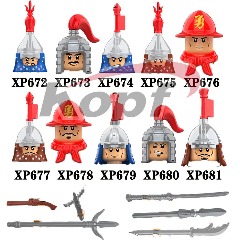 KT1091 2021 новая модель строительных блоков китайские древние солдаты фигурки-конструкторы обучающие игрушки для детей Подарки Одиночная расп...
KT1091 2021 новая модель строительных блоков китайские древние солдаты фигурки-конструкторы обучающие игрушки для детей Подарки Одиночная расп...