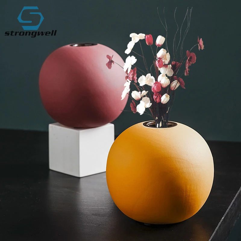 Креативная круглая ваза для цветов Strongwell, европейская, современная, простая керамическая Цветочная композиция, домашний декор, настольная ...
Креативная круглая ваза для цветов Strongwell, европейская, современная, простая керамическая Цветочная композиция, домашний декор, настольная ...