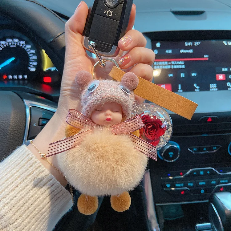 Love Soft Meal Doll Keychain Creative Rex Rabbit Mao Yongshenghua Accessories Car Bag Pendant Small Gift Light Luxury
Love Soft Meal Doll Keychain Creative Rex Rabbit Mao Yongshenghua Accessories Car Bag Pendant Small Gift Light Luxury