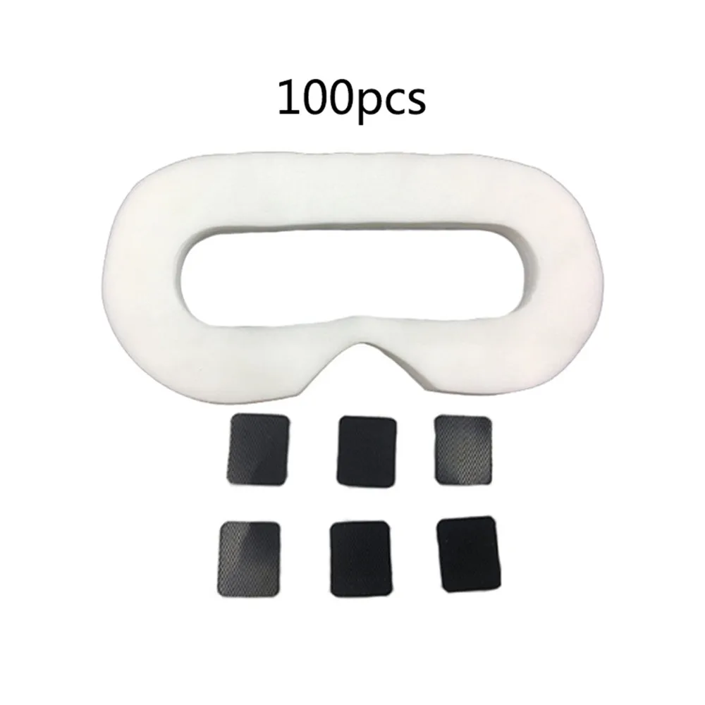 100pcs VR Disposable Eye Mask Pad Cover for oculus rift S/rift CV1/quest Virtual Reality Headset Accessories | Электроника