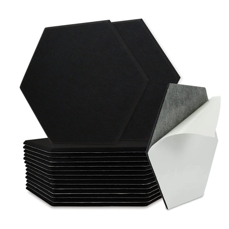 16 Pack Hexagon Acoustic Panels Beveled Edge Soundproof Foam Panels,High Density Soundproofing Panel for Studio Office
16 Pack Hexagon Acoustic Panels Beveled Edge Soundproof Foam Panels,High Density Soundproofing Panel for Studio Office