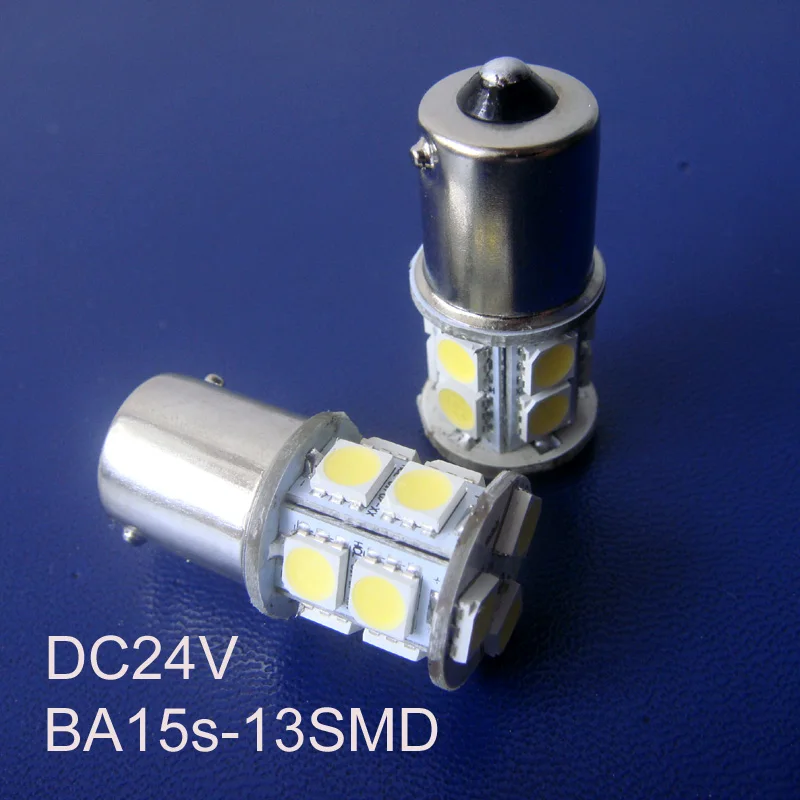 Высококачественная Светодиодная лампа 24 В R5W PY21W P21W R10W 24v поворотный сигнал BA15s