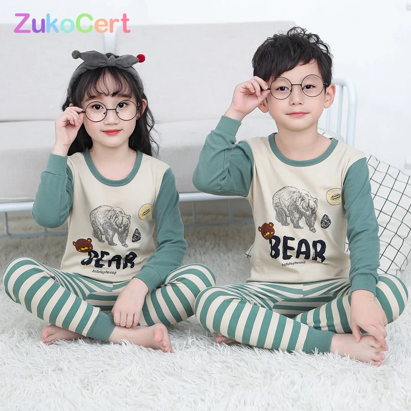 Kids Children Pajamas Girls Boys Sleepwear Nightwear Baby Infant Clothes All Cotton Pajamas SetS For 5-13 Years
Kids Children Pajamas Girls Boys Sleepwear Nightwear Baby Infant Clothes All Cotton Pajamas SetS For 5-13 Years