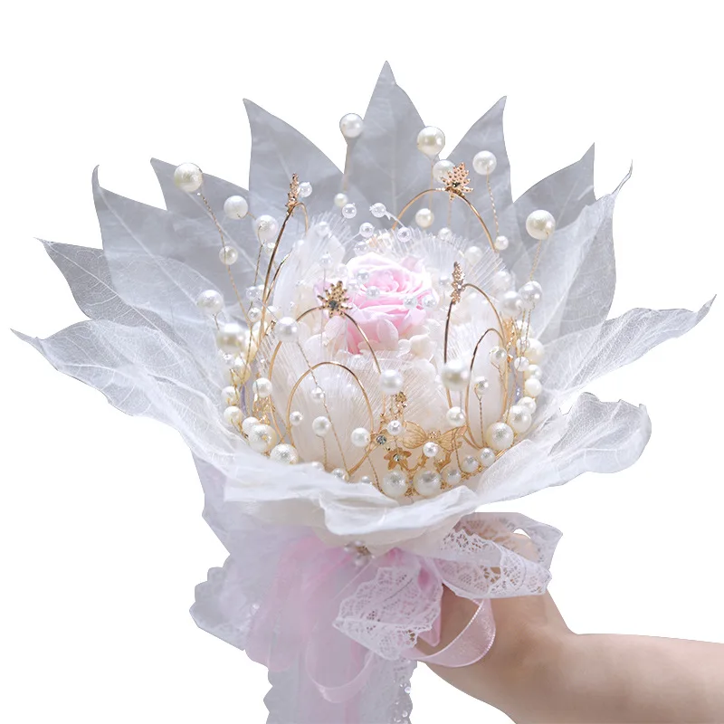 Bride Holding Flowers Leaves Immortal Flowers Simulation Flowers Wedding Bouquet Photography Photo Props Crystal Wedding Bouquet
Bride Holding Flowers Leaves Immortal Flowers Simulation Flowers Wedding Bouquet Photography Photo Props Crystal Wedding Bouquet
