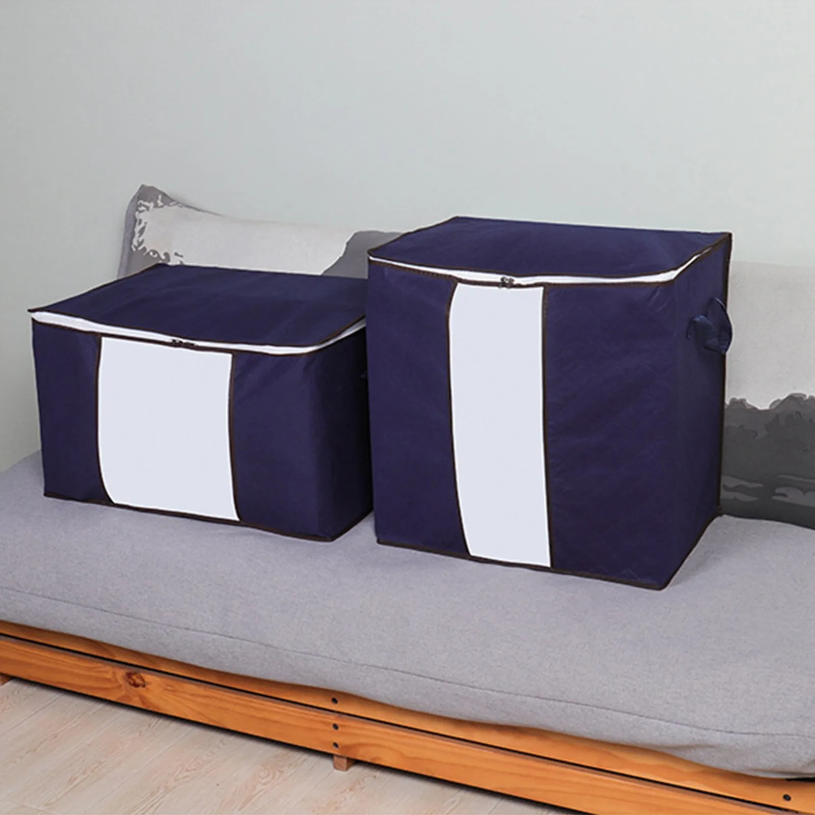 New Clothes Storage Bag Portable Quilt Bag Large Capacity Blanket Organizer Wardrobe Closet Organizer Under Bed Storage
New Clothes Storage Bag Portable Quilt Bag Large Capacity Blanket Organizer Wardrobe Closet Organizer Under Bed Storage