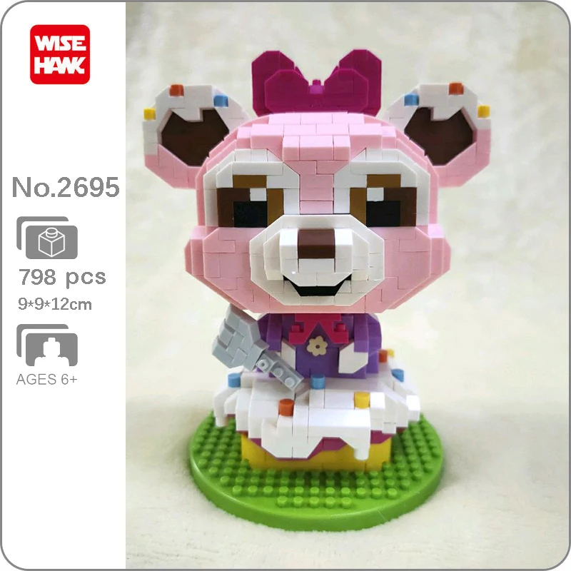 WS 2695 Animal Building Blocks Donut Cream Cupcake Pink Bear Cook Biscuits Desserts Mini Diamond Bricks Toy for Children Gifts
WS 2695 Animal Building Blocks Donut Cream Cupcake Pink Bear Cook Biscuits Desserts Mini Diamond Bricks Toy for Children Gifts