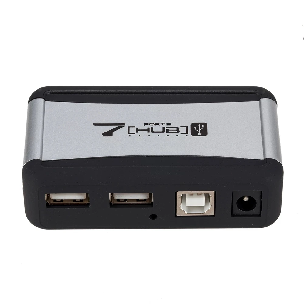 Новое поступление высокоскоростной разветвитель порта USB 2 0 с 7 USB-портами и двумя