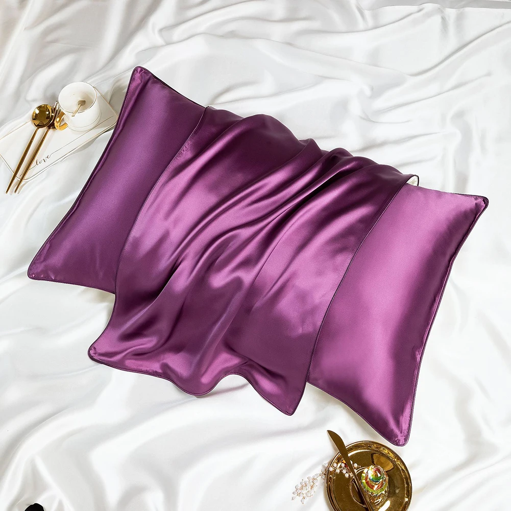 New Luxury 100% Nature Mulberry Silk Pillowcase Solid color Silks Cushion Cover for Home Hotel Bedroom Sleep Pillow Case 48x74cm
New Luxury 100% Nature Mulberry Silk Pillowcase Solid color Silks Cushion Cover for Home Hotel Bedroom Sleep Pillow Case 48x74cm