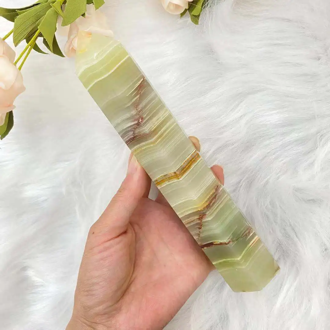 Natural Afghan jade crystal quartz square obelisk Reiki healing energy gemstone home decoration gift
Natural Afghan jade crystal quartz square obelisk Reiki healing energy gemstone home decoration gift