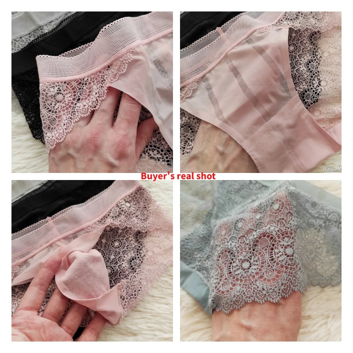 Simpold Lace Women's Panties French Seamless Ultra-Thin Sexy Mesh Hollow Ice Silk Girl Cotton Crotch Low-Waist Briefs
Simpold Lace Women's Panties French Seamless Ultra-Thin Sexy Mesh Hollow Ice Silk Girl Cotton Crotch Low-Waist Briefs