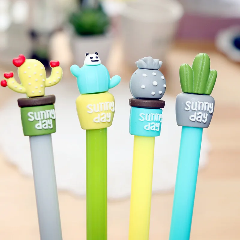 Kawaii Creative Cute Cactus Pen marker Neutral gel pen student stationery school office supplies learning stationery wholesale
Kawaii Creative Cute Cactus Pen marker Neutral gel pen student stationery school office supplies learning stationery wholesale