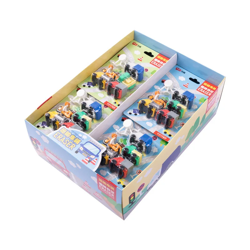 6 Pcs/set Creative Fashion Car Motorcycle Shape Pencil Eraser Cartoon Cute School Supplies Erasers Kids Stationery Rubber Gift
6 Pcs/set Creative Fashion Car Motorcycle Shape Pencil Eraser Cartoon Cute School Supplies Erasers Kids Stationery Rubber Gift