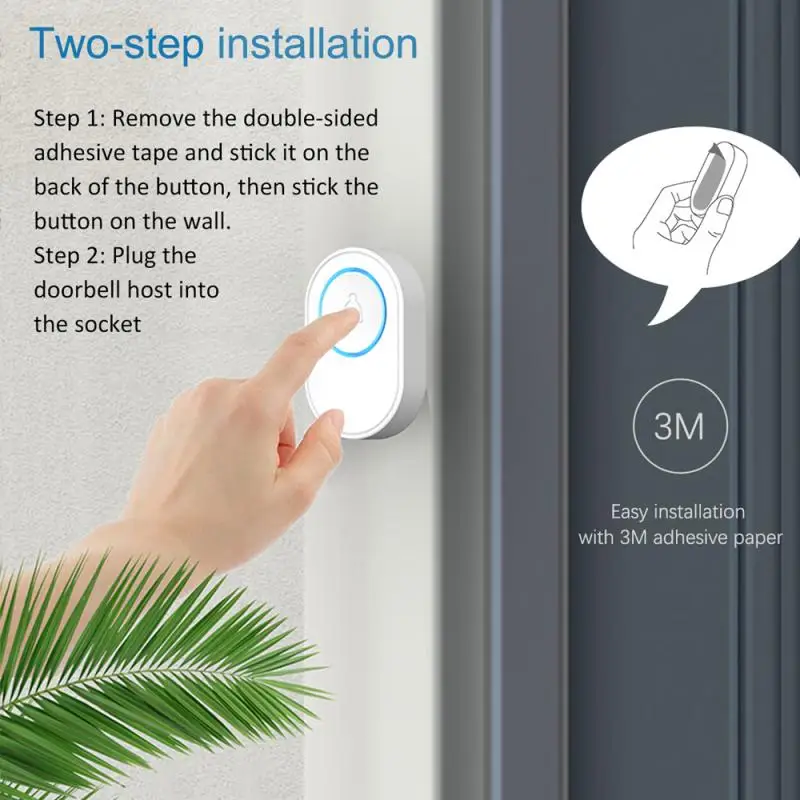 Smartlife APP Doorbell Intelligent 433MHz Wireless Doorbell Button Or 38 Sound Tuya Smart Home WIFI DoorBell Home Burglar Alarm
Smartlife APP Doorbell Intelligent 433MHz Wireless Doorbell Button Or 38 Sound Tuya Smart Home WIFI DoorBell Home Burglar Alarm