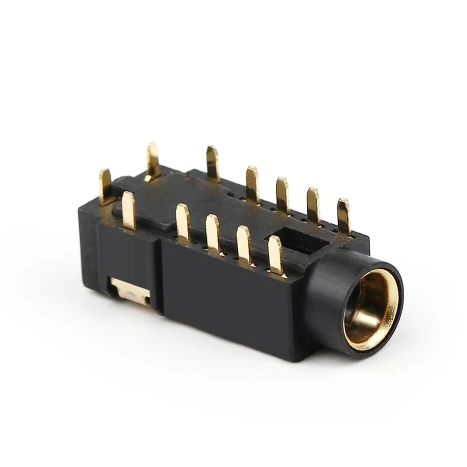 Audio Jack 12 Pins 4.4mm Connector Female 5 Pole Stereo Earphone Balanced Plug Metal Adapter For NW-WM1Z/A Headphone Strong ABS
Audio Jack 12 Pins 4.4mm Connector Female 5 Pole Stereo Earphone Balanced Plug Metal Adapter For NW-WM1Z/A Headphone Strong ABS