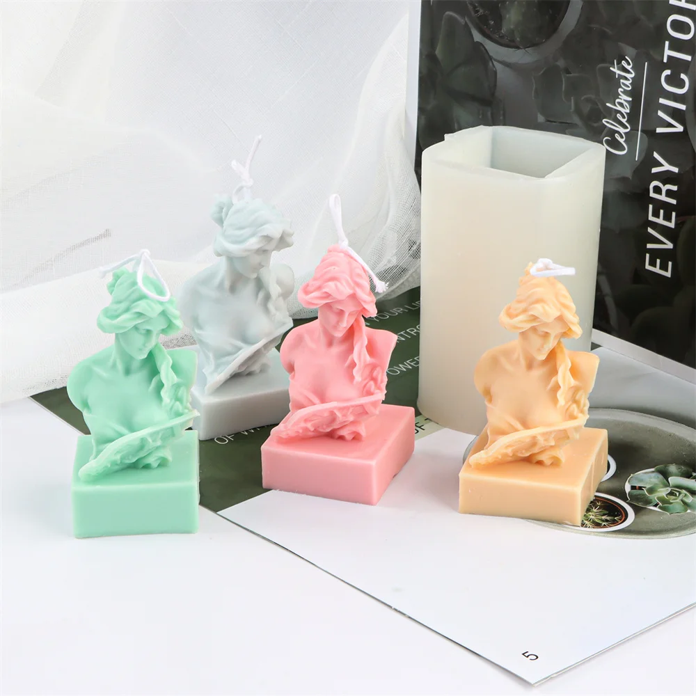 Elegant Style Violin Girl Candle Mold Silicone Piano Goddess Plaster Mould 3D Stereoscopic Queen Epoxy Resin Tools Home Decor
Elegant Style Violin Girl Candle Mold Silicone Piano Goddess Plaster Mould 3D Stereoscopic Queen Epoxy Resin Tools Home Decor