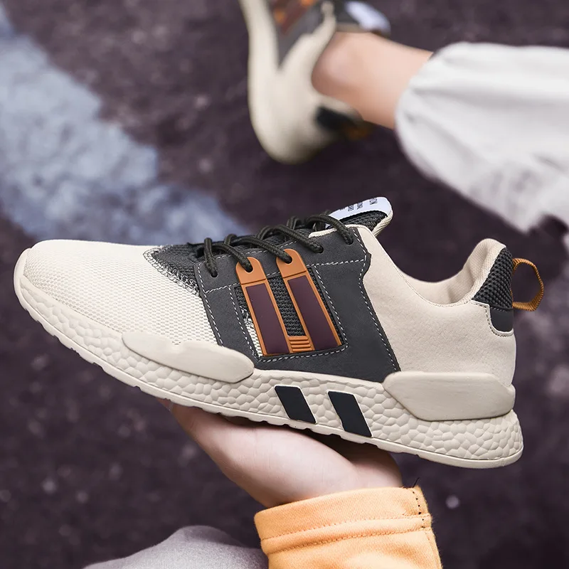 Summer men's mesh ventilation trend running high 2021 new soft soled casual sports shoes
Summer men's mesh ventilation trend running high 2021 new soft soled casual sports shoes