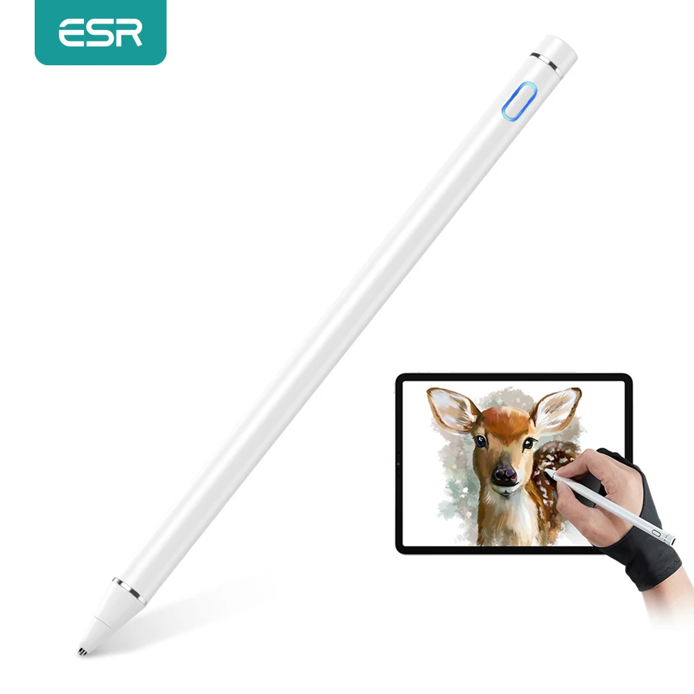 Стилус ESR для iPad Pro 12,9 2020 для iPad Pro 11 Air 3 Mini 5, Высокочувствительный активный стилус, умный карандаш для планшета Apple
Стилус ESR для iPad Pro 12,9 2020 для iPad Pro 11 Air 3 Mini 5, Высокочувствительный активный стилус, умный карандаш для планшета Apple