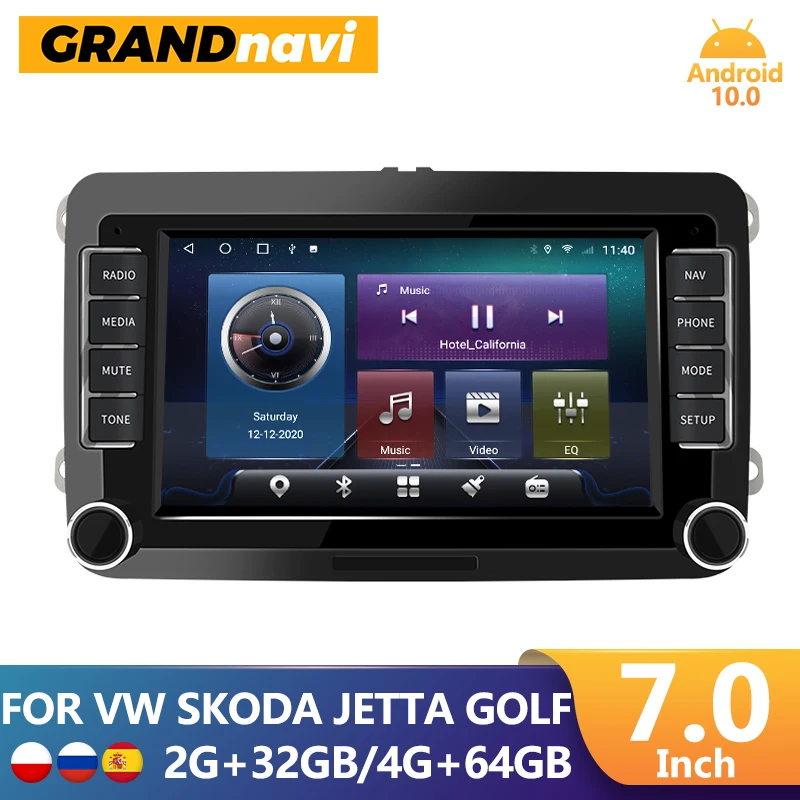 Автомагнитола GRANDnavi, мультимедийный плеер на Android, без DVD, для VW/Volkswagen/Golf/Passat/Touran/Skoda/Octavia/Polo/Seat, типоразмер 2DIN
Автомагнитола GRANDnavi, мультимедийный плеер на Android, без DVD, для VW/Volkswagen/Golf/Passat/Touran/Skoda/Octavia/Polo/Seat, типоразмер 2DIN