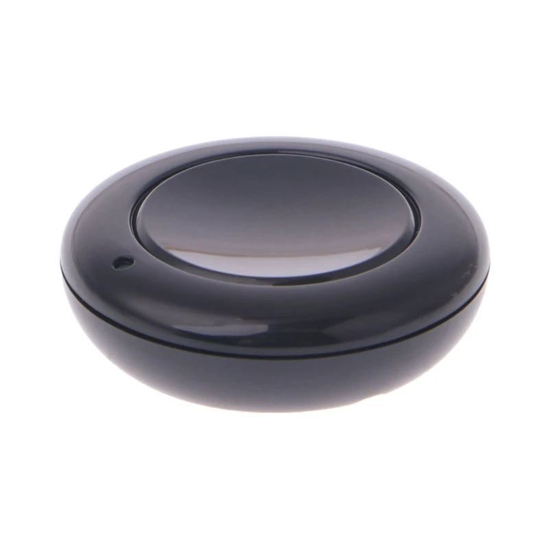 DC 9V 12V 24V 10A 1-Button 433MHz RF Wireless Remote Control Round Transmitter
