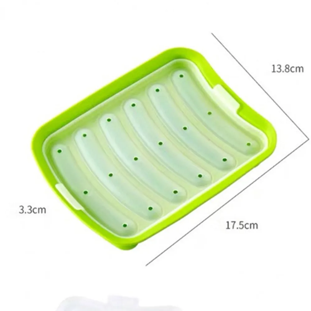 1 Pcs Silicone Mold DIY Hot Dog Handmade Ham Sausage Mold Kitchen Making and Refrigerated Hot Dog Tool
1 Pcs Silicone Mold DIY Hot Dog Handmade Ham Sausage Mold Kitchen Making and Refrigerated Hot Dog Tool