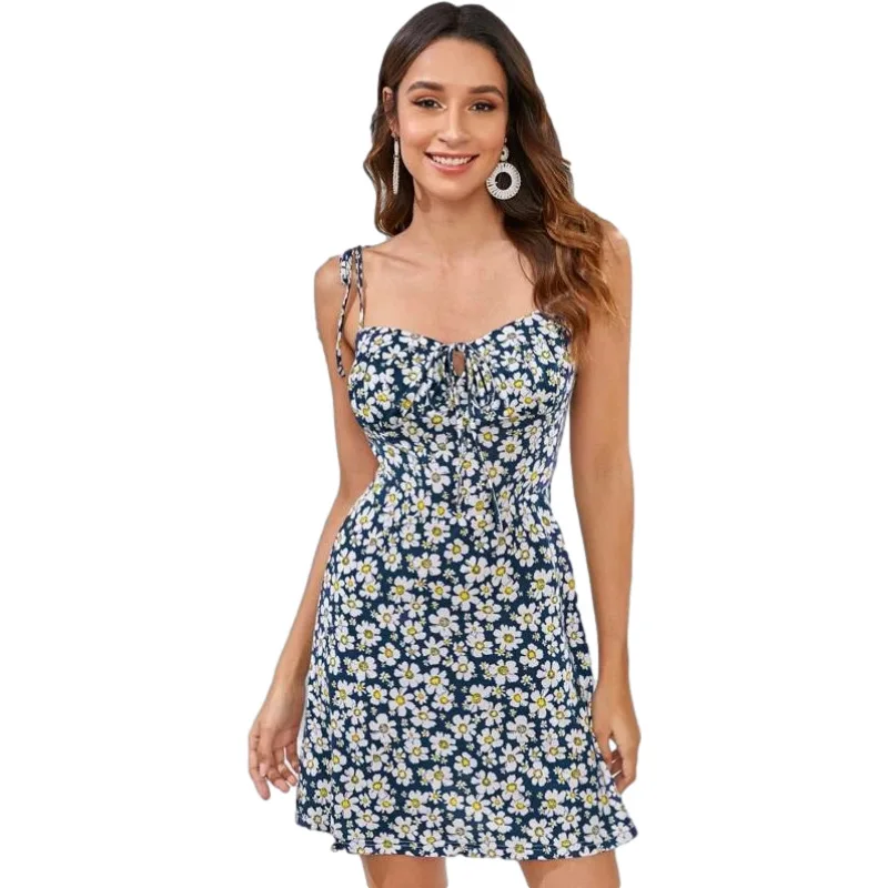 Spring And Summer New Women's Short Dress Printed Slim Back Strap Dress Sexy Beach Casual Dresses Ropa Mujer En*
Spring And Summer New Women's Short Dress Printed Slim Back Strap Dress Sexy Beach Casual Dresses Ropa Mujer En*