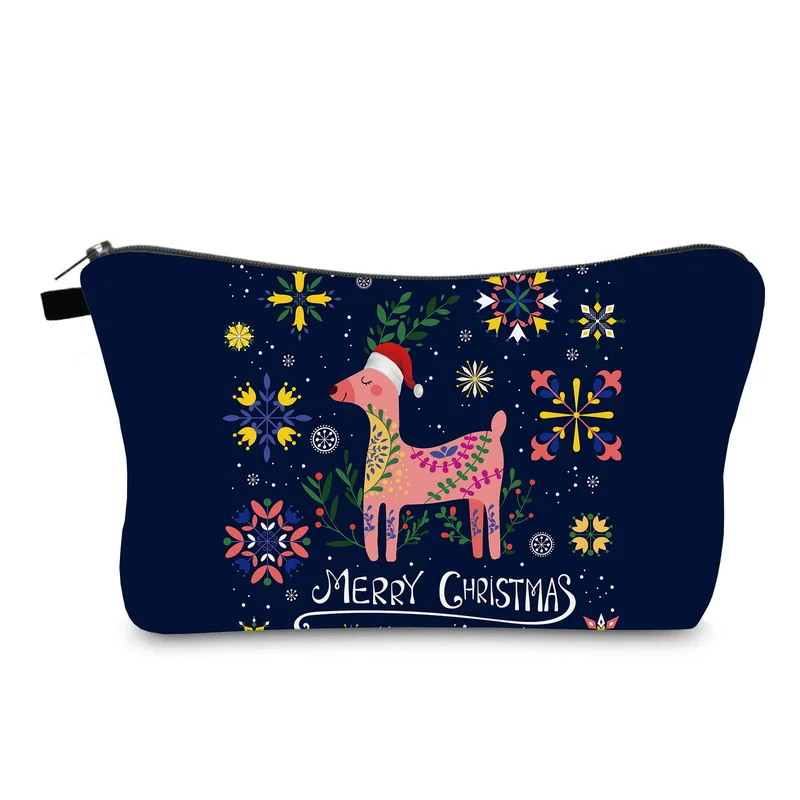 FUDEAM Polyester Christmas Animal Women Waterproof Cosmetic Bag Toiletries Storage Organize Travel Makeup Bag Female Wash Pouch
FUDEAM Polyester Christmas Animal Women Waterproof Cosmetic Bag Toiletries Storage Organize Travel Makeup Bag Female Wash Pouch
