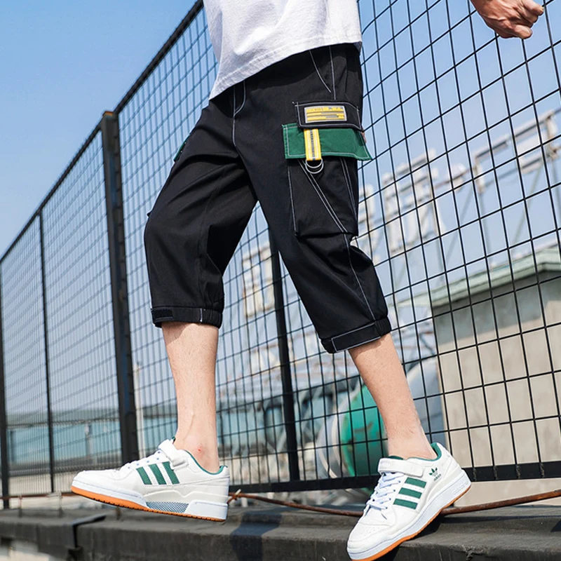 Seven Pants Men's Ice Silk Cargo Shorts New Trendy Summer Loose Color Matching Multi-pocket Casual Pants
Seven Pants Men's Ice Silk Cargo Shorts New Trendy Summer Loose Color Matching Multi-pocket Casual Pants