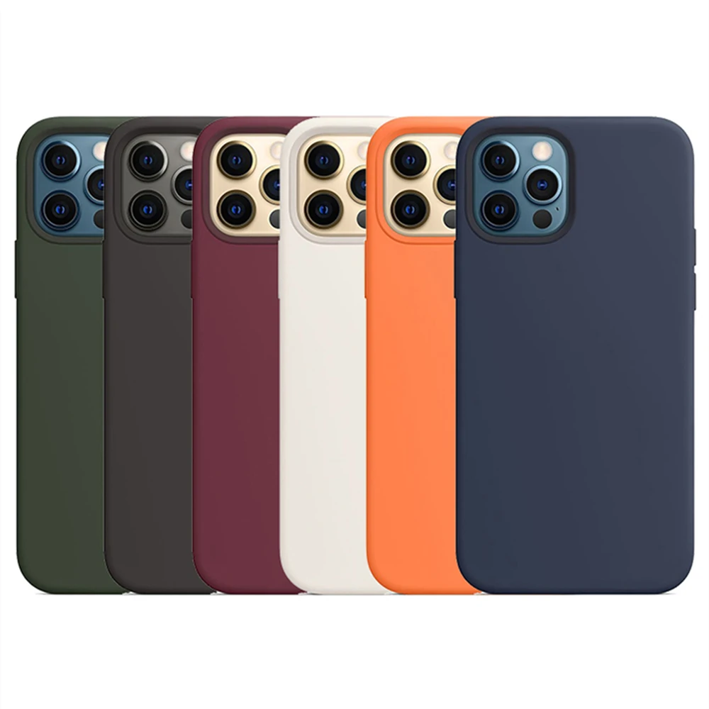 Original Magnetic Silicone Case for iPhone 12 Magnetism Liquid Silicon Case for iPhone 12 mini Pro Max Full Cover with Box
Original Magnetic Silicone Case for iPhone 12 Magnetism Liquid Silicon Case for iPhone 12 mini Pro Max Full Cover with Box