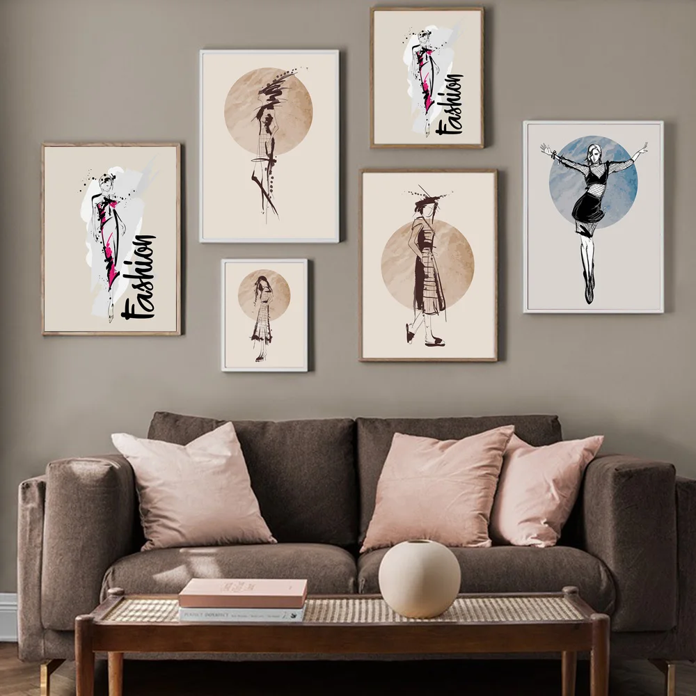 Abstract Fashion Girl Poster Vintage Nordic Posters and Prints Wall Art Canvas Painting Wall Pictures for Living Room Home Decor
Abstract Fashion Girl Poster Vintage Nordic Posters and Prints Wall Art Canvas Painting Wall Pictures for Living Room Home Decor