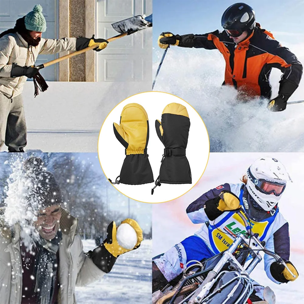 1Pair Ski Gloves Winter Snowboard Snowmobile Skiing Sports Motorcycle Riding Windproof Waterproof Warm Gloves For Men Woman
1Pair Ski Gloves Winter Snowboard Snowmobile Skiing Sports Motorcycle Riding Windproof Waterproof Warm Gloves For Men Woman