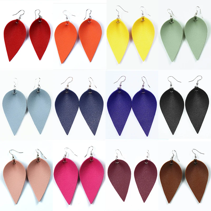 Women Ethnic Storm River Leather Leaf Earrings Fashion Trend Neon Teardrop Earrings Jewelry
Women Ethnic Storm River Leather Leaf Earrings Fashion Trend Neon Teardrop Earrings Jewelry