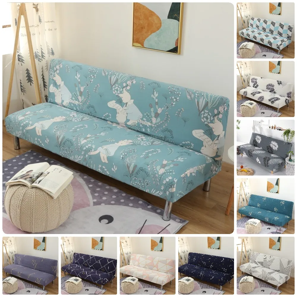 Cute Rabbit Printed Folding Sofa Bed Cover Elastic Stretch All-inclusive Seat Cover Without Armrest 160-190cm cubre sofa
Cute Rabbit Printed Folding Sofa Bed Cover Elastic Stretch All-inclusive Seat Cover Without Armrest 160-190cm cubre sofa