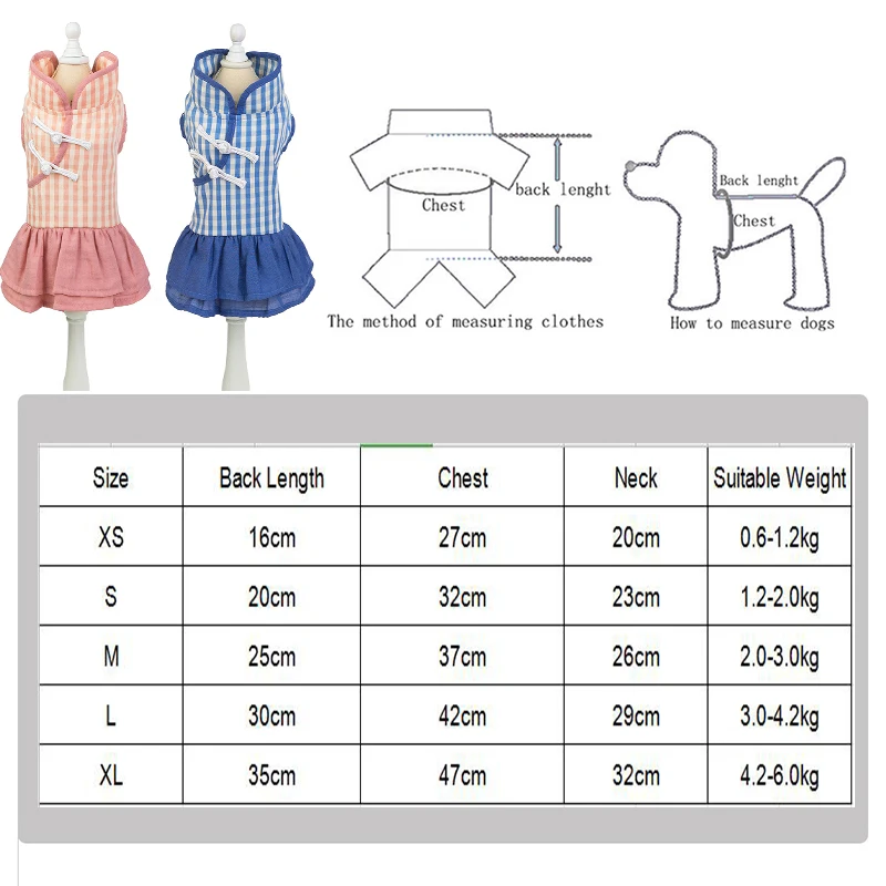 Sqinans Summer Pet Dog Dress Cotton Puppy Clothes Classic Dog Tutu Skirt Chihuahua Clothing Lovely Small Dog Dresses
Sqinans Summer Pet Dog Dress Cotton Puppy Clothes Classic Dog Tutu Skirt Chihuahua Clothing Lovely Small Dog Dresses