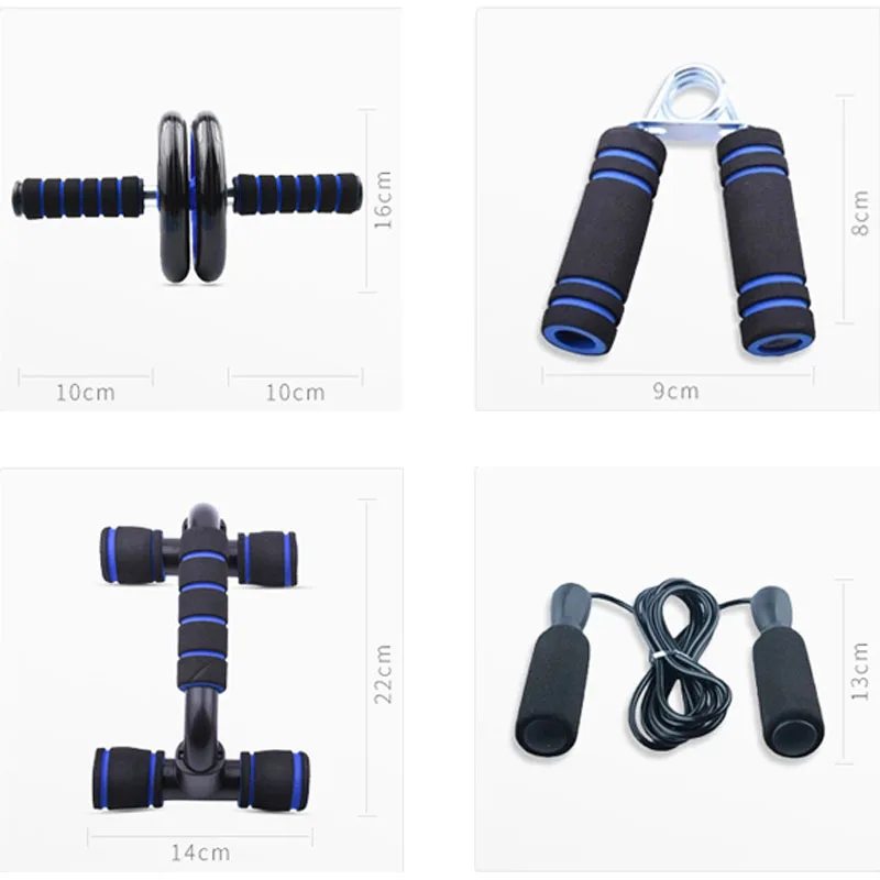 Replacement Fitness set Pack AB Roller Push Up Bar Jump Rope Workout Train
Replacement Fitness set Pack AB Roller Push Up Bar Jump Rope Workout Train
