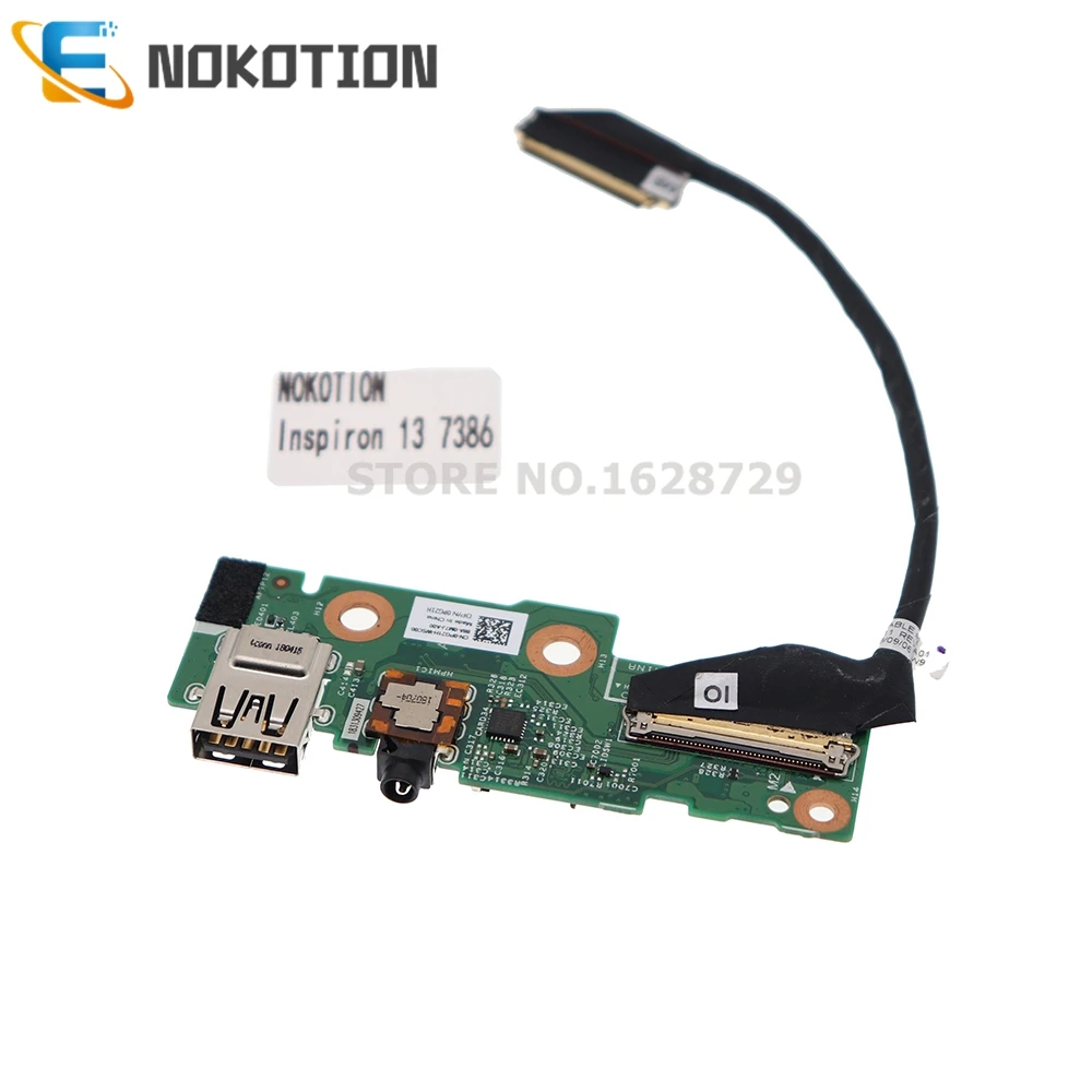 NOKOTION CN-0PG21H 0PG21H PG21H для ноутбука DELL Inspiron 13 7386, USB-интерфейс с кабелем, маленькая плата, кнопка питания
NOKOTION CN-0PG21H 0PG21H PG21H для ноутбука DELL Inspiron 13 7386, USB-интерфейс с кабелем, маленькая плата, кнопка питания