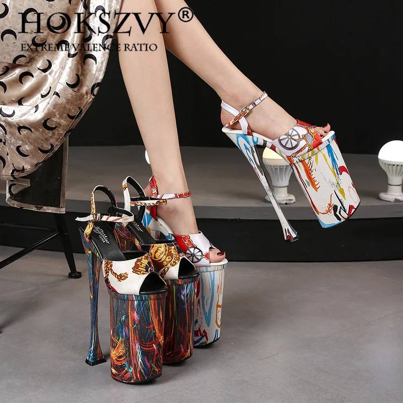 HOKSZVY 10326series 27cm Heel 16cm Platform Nightclub High National Style Model Sandals Dwarf Walk Snow Dance Man funny LFD
HOKSZVY 10326series 27cm Heel 16cm Platform Nightclub High National Style Model Sandals Dwarf Walk Snow Dance Man funny LFD
