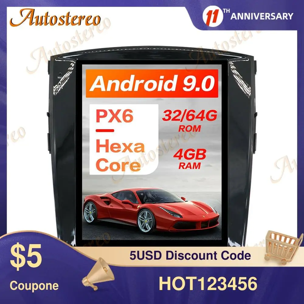 Android 9.0 Tesla PX6 Car GPS Navigation For MITSUBISHI PAJERO Shogun Montero 2006-2017 Head Unit Auto Radio Multimedia Player
Android 9.0 Tesla PX6 Car GPS Navigation For MITSUBISHI PAJERO Shogun Montero 2006-2017 Head Unit Auto Radio Multimedia Player