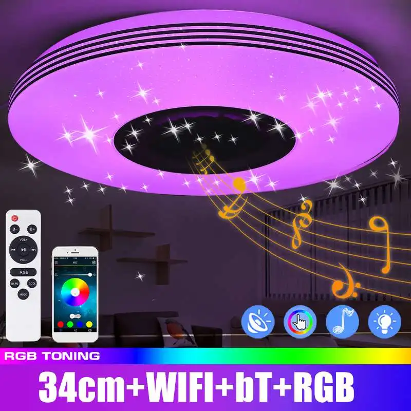 200W WiFi светодиодный Smart потолочный светильник AI голосовых Управление современный светильник светодиодный Музыка потолочный светильник сов...
200W WiFi светодиодный Smart потолочный светильник AI голосовых Управление современный светильник светодиодный Музыка потолочный светильник сов...