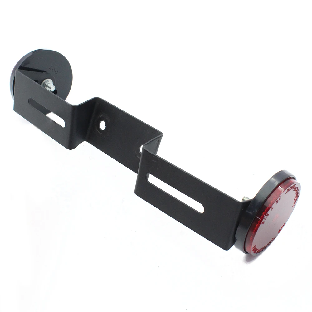 License Plate Black Metal Holder Bracket Red Round Reflectors Tail Side Reflector For Suzuki Motorcycle
License Plate Black Metal Holder Bracket Red Round Reflectors Tail Side Reflector For Suzuki Motorcycle