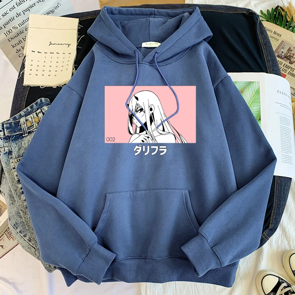Hoodies Women Anime Darling In The Franxx Zero Two Print Long-Sleeved Women O-Neck Oversize Sweatshirt Loose Soft All-Match Tops
Hoodies Women Anime Darling In The Franxx Zero Two Print Long-Sleeved Women O-Neck Oversize Sweatshirt Loose Soft All-Match Tops