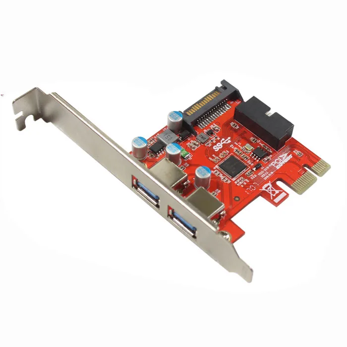 Плата расширения с 4 портами PCIE на USB3.0, 19-контактный/20-контактный фронтальный чип адаптера расширения
Плата расширения с 4 портами PCIE на USB3.0, 19-контактный/20-контактный фронтальный чип адаптера расширения