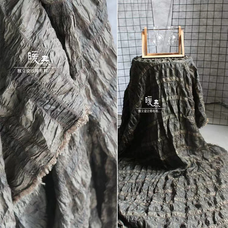 Stretch Crepe Tulle Fabric Retro Pleated Folds DIY Patchwork Sewing Clothes Pants Skirts Dress Fashion Designer Fabric
Stretch Crepe Tulle Fabric Retro Pleated Folds DIY Patchwork Sewing Clothes Pants Skirts Dress Fashion Designer Fabric