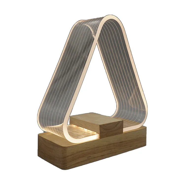 Triangle Table Lamp USB Simple Design Night Light LED Nordic Style Acrylic Night Lights for Desk Bedroom Decoration Lighting
Triangle Table Lamp USB Simple Design Night Light LED Nordic Style Acrylic Night Lights for Desk Bedroom Decoration Lighting