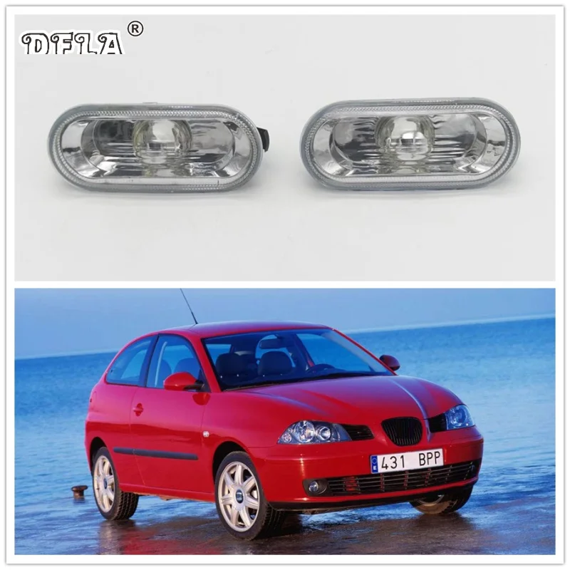 2 шт. для SEAT Ibiza 2002 2003 2004 2005 автомобильный Стайлинг боковой маркер указатель