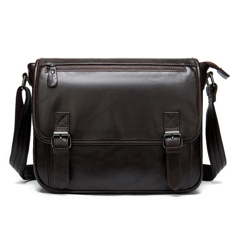 New fashion men's leather bag cover type horizontal shoulder bag oil wax soft leather messenger messenger bolsas de cruzar
New fashion men's leather bag cover type horizontal shoulder bag oil wax soft leather messenger messenger bolsas de cruzar
