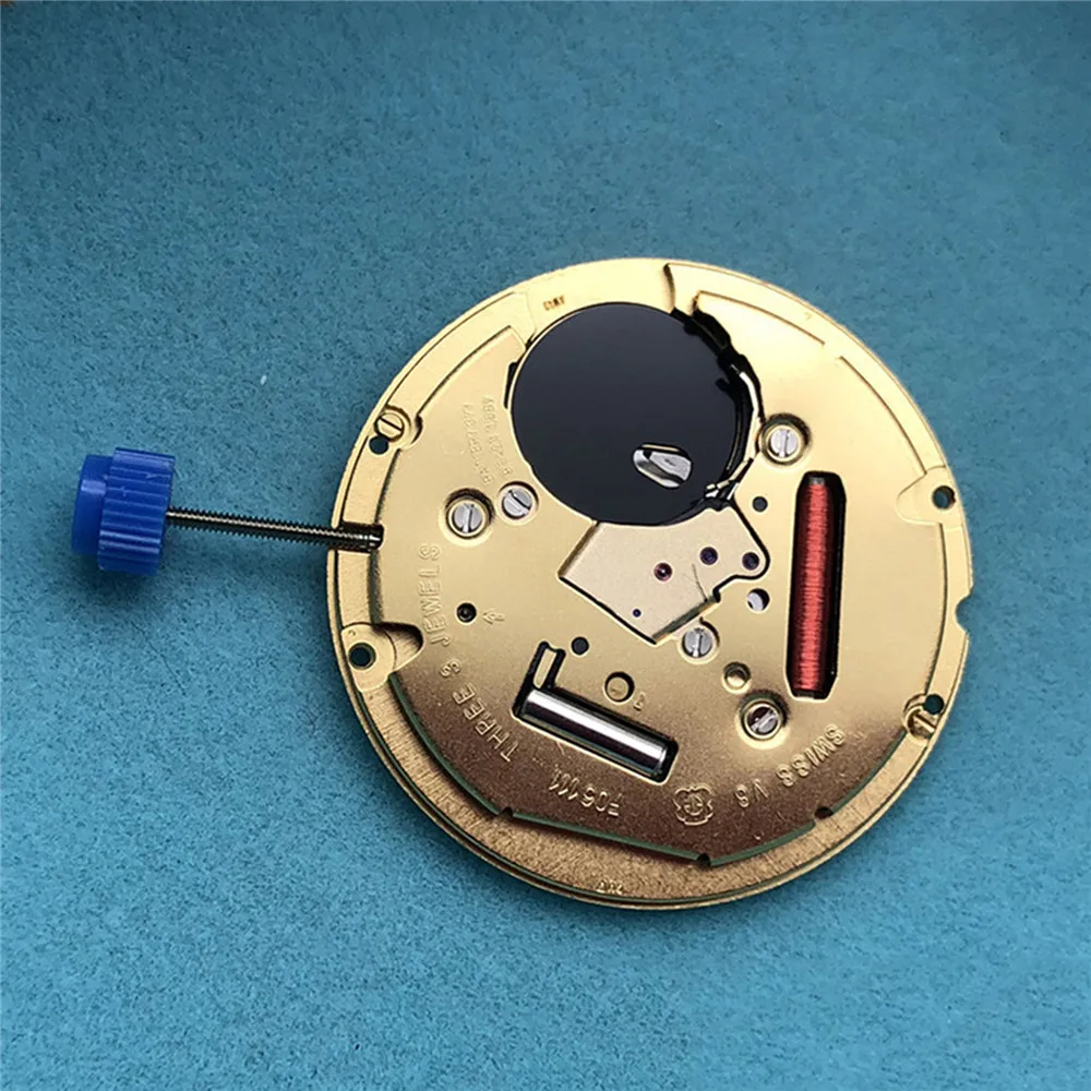 Watch Quartz Movement For ETA F06.111 Watch Date at 3' Date at 6' With Battery and Adjusting Stem
Watch Quartz Movement For ETA F06.111 Watch Date at 3' Date at 6' With Battery and Adjusting Stem